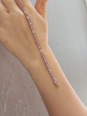 14K Gold Diamond Bracelet | 18K Gold Diamond Tennis Bracelet | Gold Diamond and Gemstone Bracelet