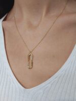 Dainty 14k Gold Necklace in Diamond | Elegant 18k Gold Diamond Necklace | Sparkling Diamond Necklace | Bestfriend Gift | Gift Ideas