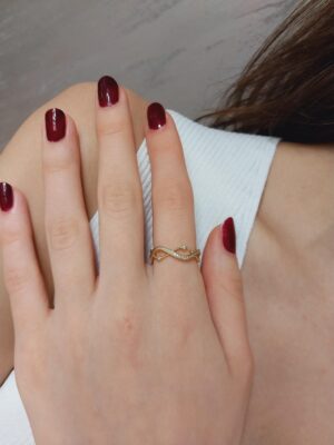 14K Diamond Ring | Elegant Timeless Design | Handmade 18K Gold Diamond Ring | Unique Craftsmanship | Perfect Diamond Rings