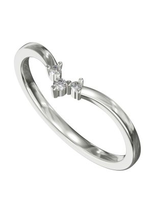 14K Gold Genuine Tri-Stone Diamond Ring | Timeless Elegance | Promise Ring with Three-Stone Diamond | 18K Gold Dainty  Anniversary Ring