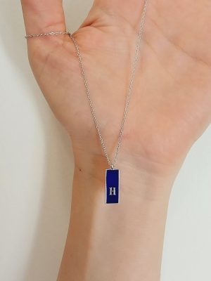 14K Solid Gold Initial Necklace | Monogram Necklace in Gold | Personalized Name Necklace in Gold | 18K Gold Necklace | Birthstone Necklace