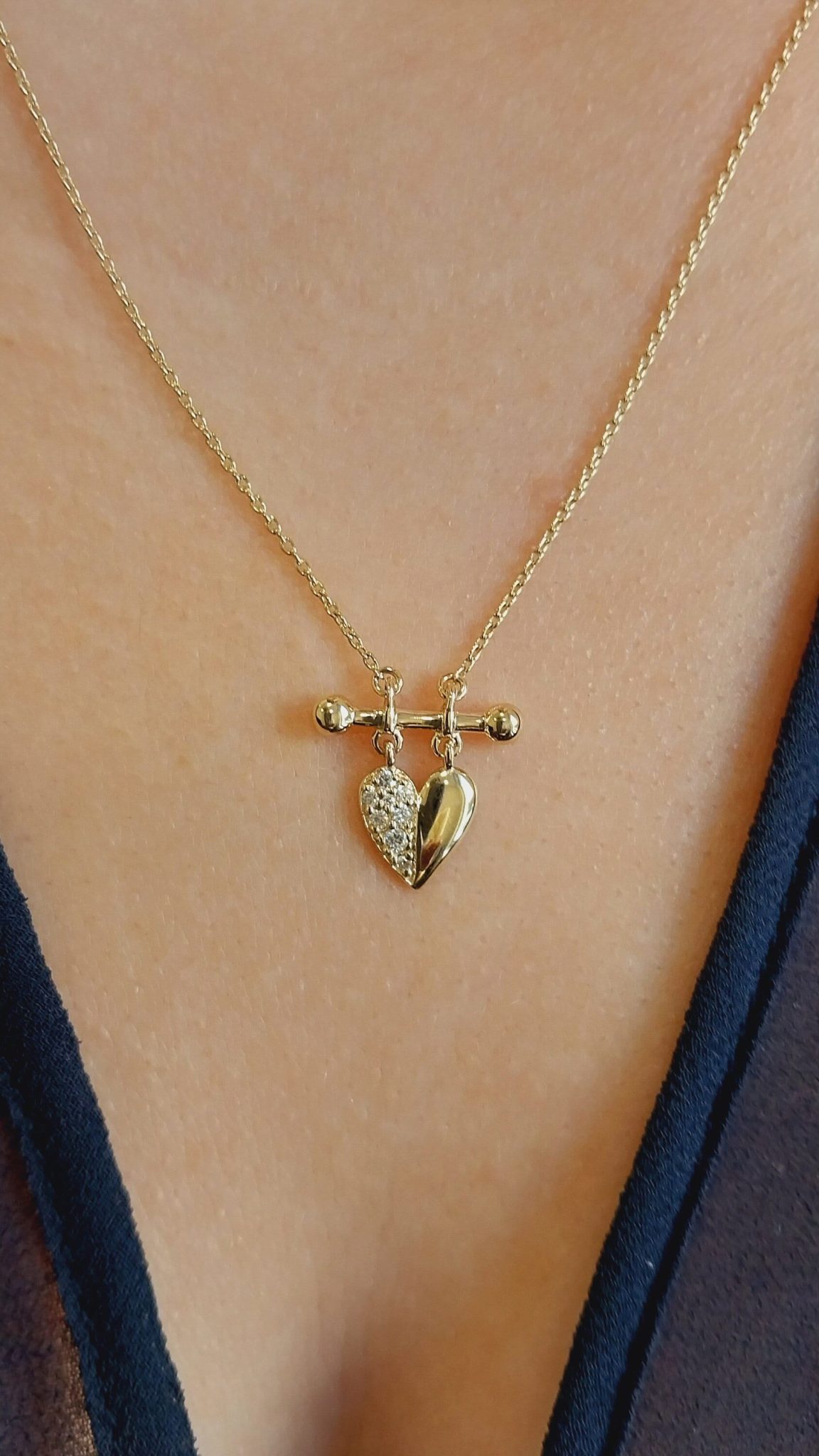 Elevate your jewelry collection with our exquisite Heart Shaped Pendant, a timeless piece that embodies love and elegance. Crafted with meticulous attention to detail, this stunning pendant features a beautifully polished heart design that catches the light with every movement.