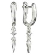 14k Gold Drop Earring