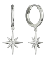 14k Gold Star Shape Earring